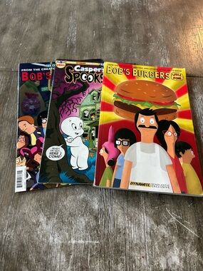 Bobs burger comic book /two comic pamphlets